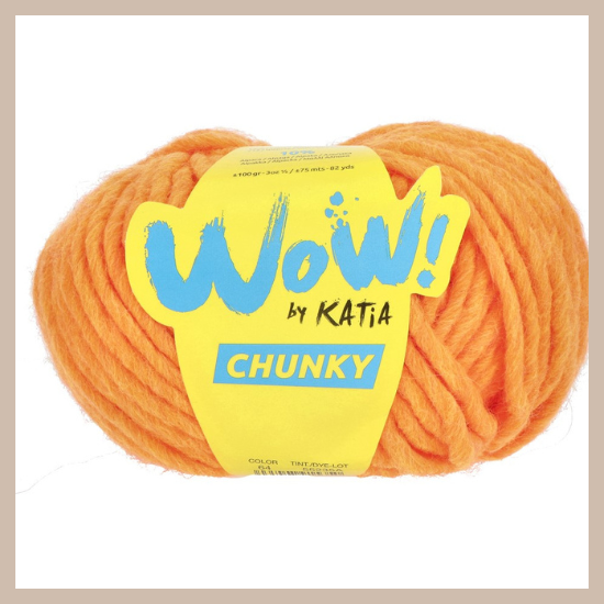 WOW Chunky Yarn by Katia
