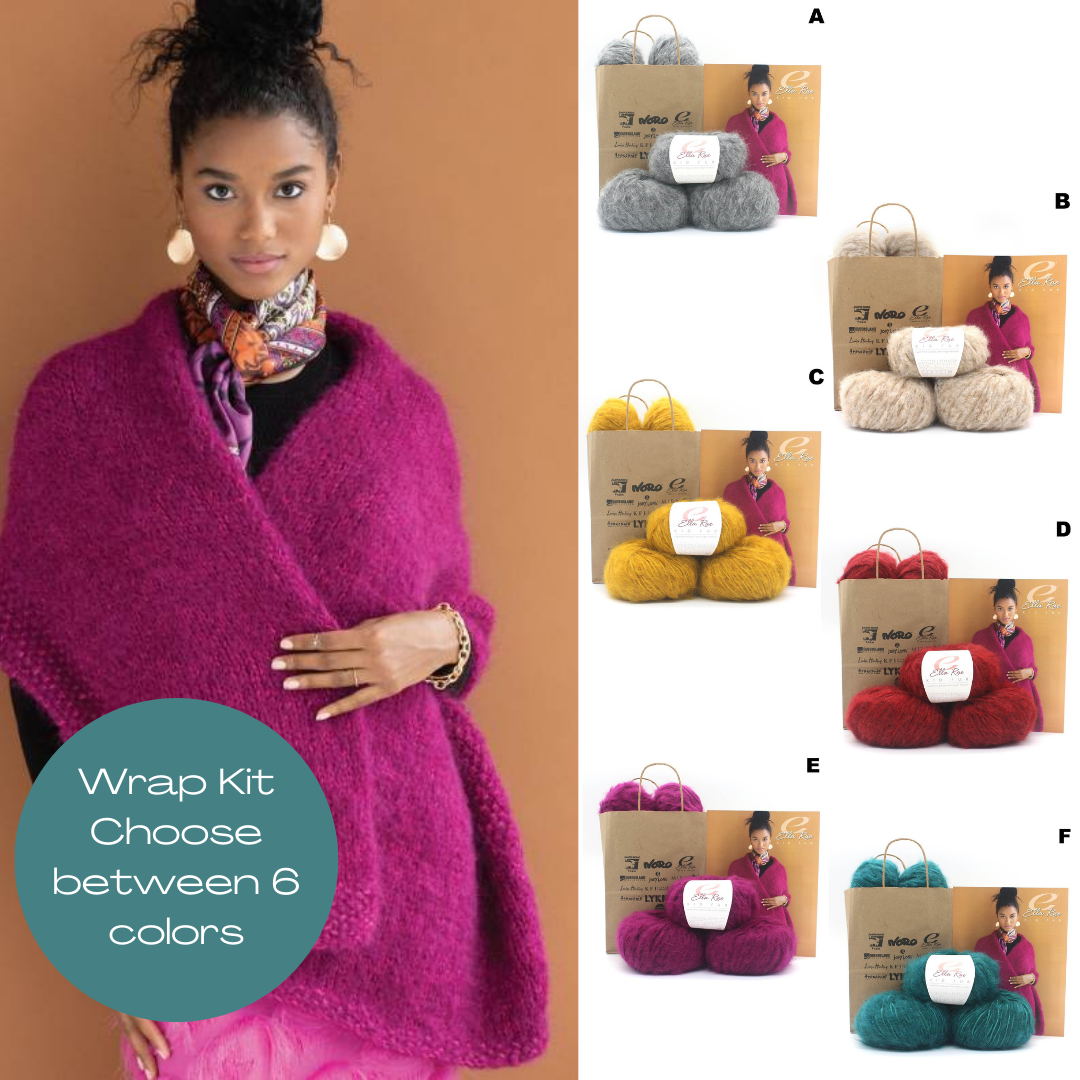 shawl knit kit