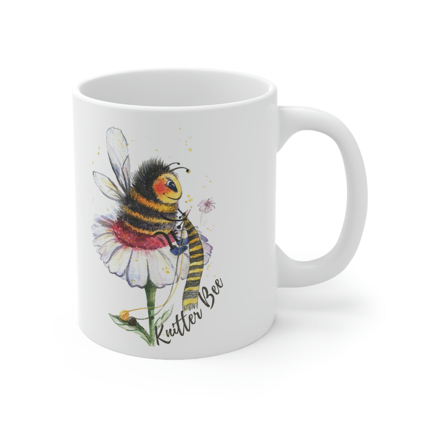 Knitter Bee Coffee Mug